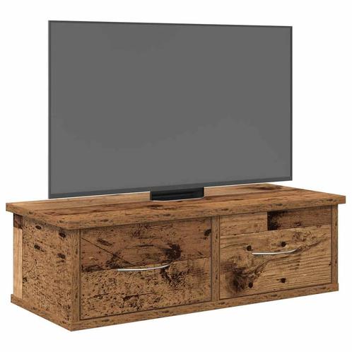vidaXL Wandkast 60x26x18,5 cm bewerkt hout oud houtkleurig, Huis en Inrichting, Kasten | Wandmeubels, Nieuw, Verzenden