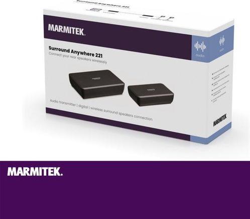 Marmitek Draadloos Audio Zender Ontvanger voor Luidspreke..., Audio, Tv en Foto, Cd-spelers, Nieuw, Verzenden