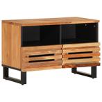 vidaXL Tv-meubel 70x34x46 cm massief acaciahout, Verzenden, Nieuw