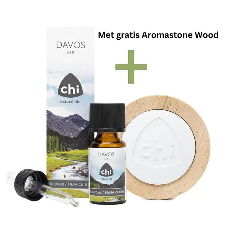 Davos Air Kuurolie 30 ml voor Luchtzuivering - Chi Natural, Sports & Fitness, Produits de santé, Wellness & Bien-être, Enlèvement ou Envoi