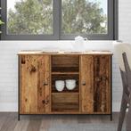vidaXL Dressoir Oud hout 100 x 35 x 70 cm Bewerkt hout, Huis en Inrichting, Kasten | Dressoirs, Verzenden, Nieuw