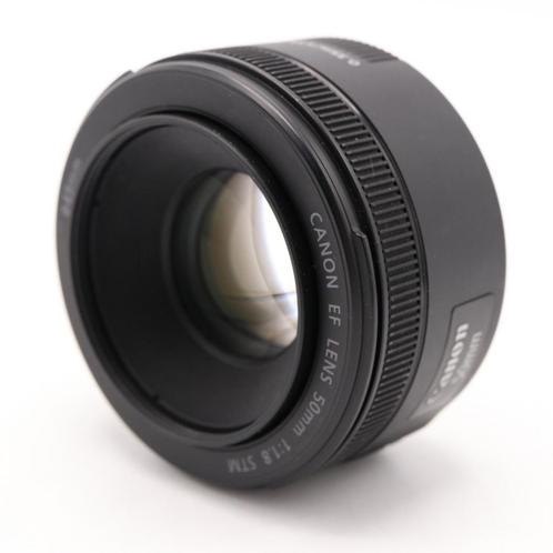 Canon EF 50mm F/1.8 STM | Tweedehands, Audio, Tv en Foto, Foto | Lenzen en Objectieven, Zo goed als nieuw, Verzenden