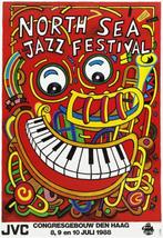 ANDERS - 5 original North sea jazz festival art posters -