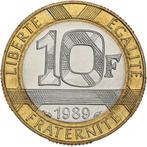 Frankrijk. Ve République. 10 Francs 1989 Montesquieu, Postzegels en Munten, Munten | Europa | Euromunten