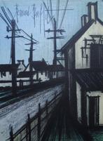 Bernard Buffet (1928-1999) - La route du village, Antiek en Kunst