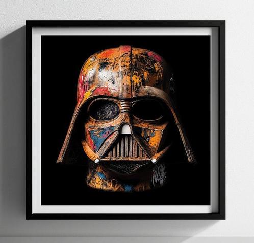 Henevor - Unique Set: Stormtrooper & Darth Vader Rusty,, Antiek en Kunst, Kunst | Schilderijen | Modern