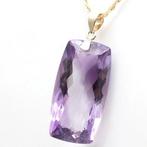 Zonder Minimumprijs - Ketting met hanger - 18 karaat Geel, Handtassen en Accessoires
