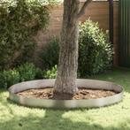 vidaXL 4 pcs Zilver 450 x 20 cm Roestvrij staal, Tuin en Terras, Verzenden, Nieuw