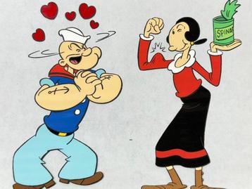 Popeye the Sailor (TV series) 1960s - 1 Cellulo danimation beschikbaar voor biedingen