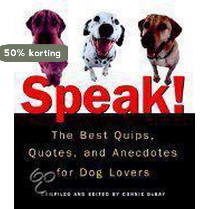 Speak! 9780452282056, Boeken, Taal | Engels, Gelezen, Verzenden