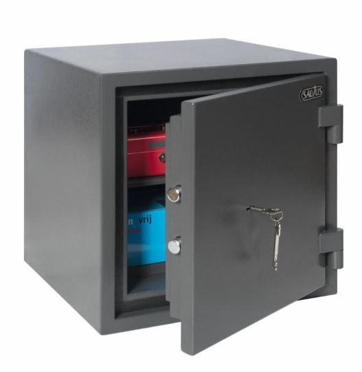 Salvus Palermo 2 Inbraak- en brandwerende kluis, Doe-het-zelf en Bouw, Hang- en Sluitwerk, Klink of Kruk, Nieuw, Overige materialen