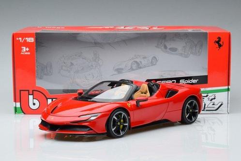 Bburago 1:18 - Model sportwagen - Ferrari SF90 Spider -, Hobby en Vrije tijd, Modelauto's | 1:5 tot 1:12