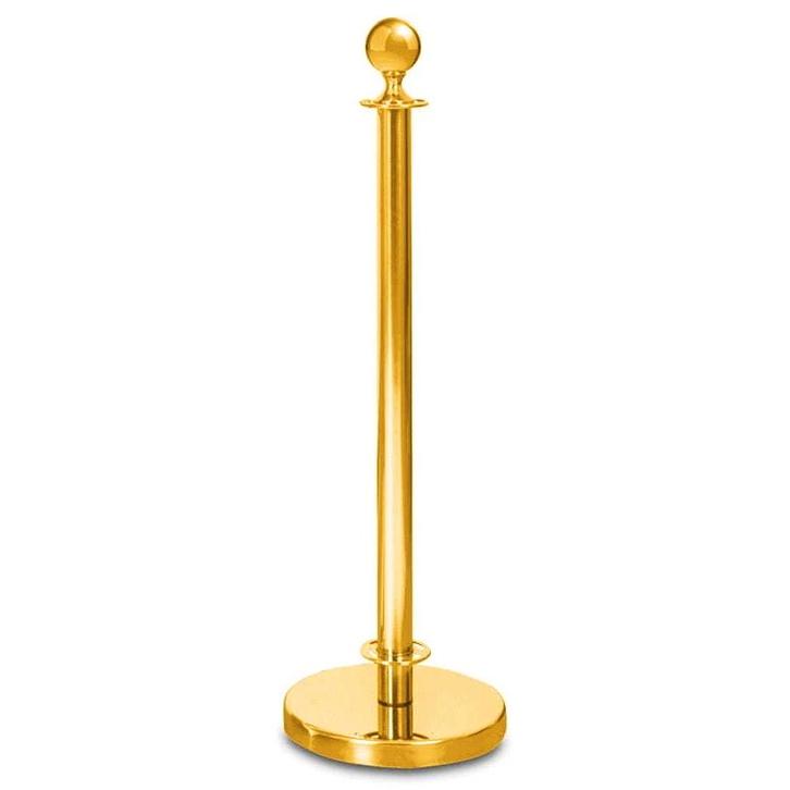 Banner-/Afzetpaal | Goudkleurig | Ø320x1000(h)mm Luxus, Zakelijke goederen, Horeca | Keukenapparatuur, Nieuw in verpakking, Verzenden