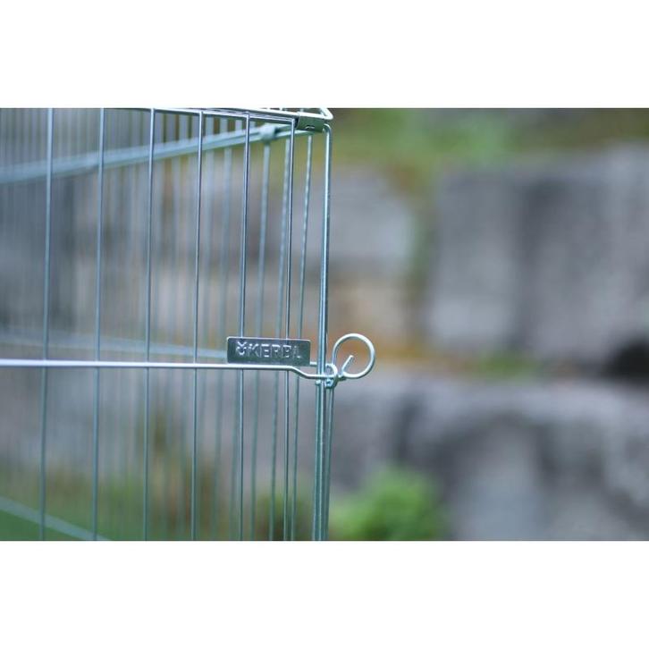 Parc extérieur zingué avec bâche 220x103x103cm - kerbl, Dieren en Toebehoren, Stalling en Weidegang