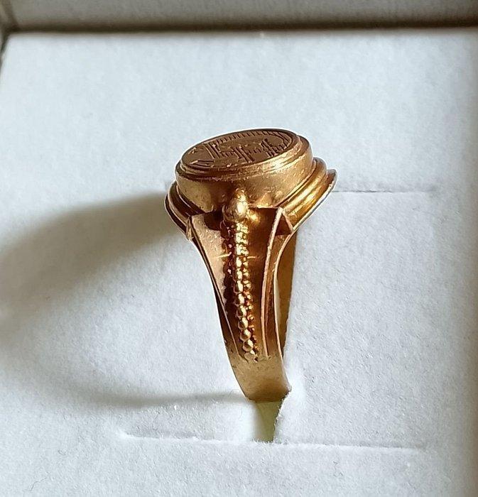 Sans prix de réserve - Bague - 18 carats Or jaune -, Bijoux, Sacs & Beauté, Bagues