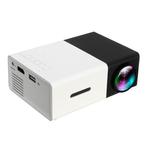 YG300 LED Projector - Mini Beamer Home Media Speler Zwart, Nieuw, Verzenden