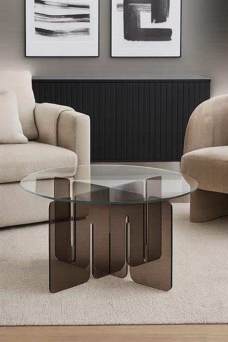 Mrn.D - Fumè - Table basse - plexiglas, Antiquités & Art, Art | Objets design