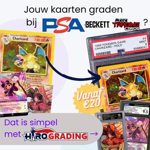 Laat je kaarten graden eenvoudig graden bij PSA, CGC of BGS!, Hobby en Vrije tijd, Verzamelkaartspellen | Pokémon, Losse kaart