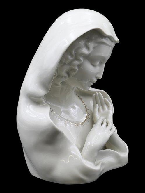 Gerold Porzellan Bavaria - sculptuur, Maria Vergine Con, Antiek en Kunst, Antiek | Boeken en Manuscripten