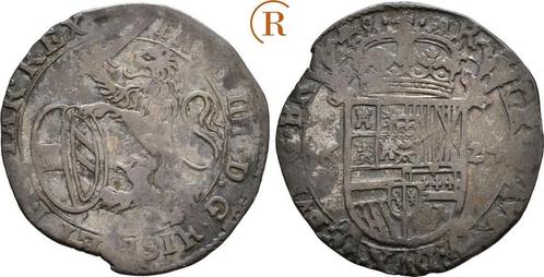 6 Stuiver ( Escalin ) 1624 Brabant: Philipp Iv, 1621-1665:, Postzegels en Munten, Munten | Europa | Niet-Euromunten, België, Verzenden