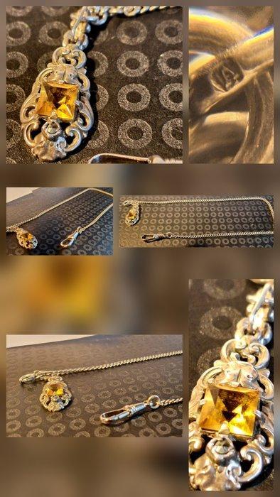 Antike 9,6 Gramm Silber 800er Taschenuhrenkette, Bijoux, Sacs & Beauté, Montres | Hommes