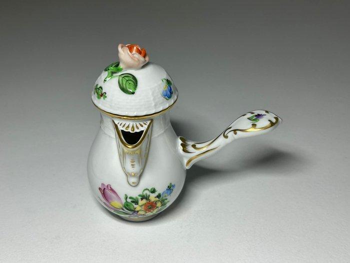 Herend - Chocoladepot - Porselein - Bos tulpen 620/BT, Antiek en Kunst, Antiek | Glaswerk en Kristal