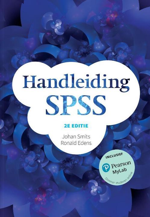 Handleiding SPSS, 2e editie met MyLab NL toegangscode, Boeken, Studieboeken en Cursussen, Zo goed als nieuw, Verzenden