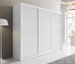 Kledingkast 250cm wit Schuifdeuren - Garderobekast, Huis en Inrichting, Verzenden, Nieuw