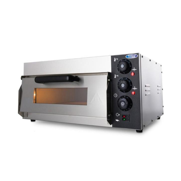Pizza Oven | 1 Deur | 1 Compartimenten | RVS/Metaal/Glas |, Articles professionnels, Horeca | Équipement de cuisine, Envoi
