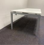 Tweedehands bureau 200x100 cm, in hoogte verstelbaar wit, In hoogte verstelbaar, Gebruikt, Bureau