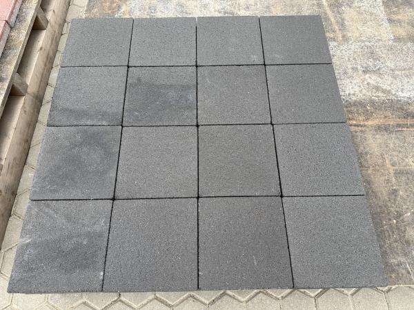 Veiling - 56,16 M2 Betonsteen Zwart 20x20x6 Cm, Tuin en Terras, Tegels en Klinkers, Nieuw