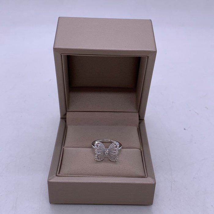 De Beers - Ring - 18 karaat Witgoud - 0.21ct. tw., Handtassen en Accessoires, Ringen