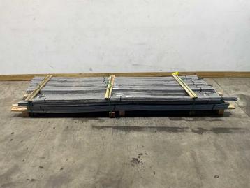 Veiling - 100x Composiet afwerklat 0,9x6,6x300cm antraciet