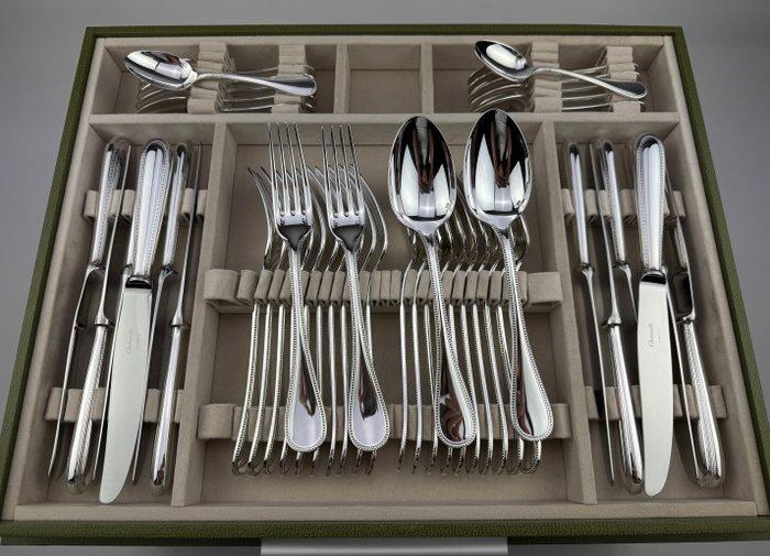 Christofle - Tafelservies voor 12 (126) - parels -, Antiek en Kunst, Antiek | Meubels | Tafels