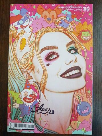 Harley Quinn #30 - Jenny Frison Cover - Signed by Tini