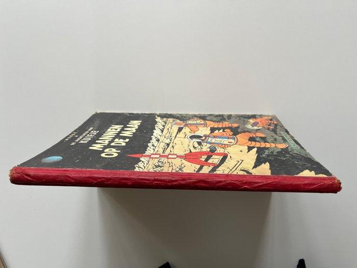 Kuifje - Mannen op de maan - 1 Album - Eerste druk - 1954, Boeken, Stripverhalen