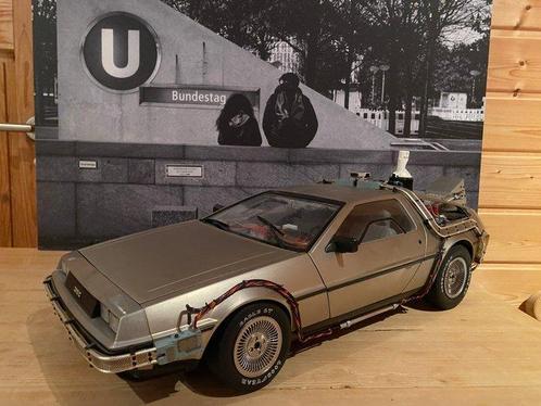 De Agostini 1:8 - Modelauto - DMC DeLorean, Hobby en Vrije tijd, Modelauto's | 1:5 tot 1:12