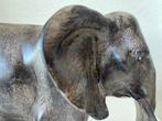 Beeld, Grote Olifant - 1,4 kg - 27 cm - Composiet, bewerkt, Antiek en Kunst