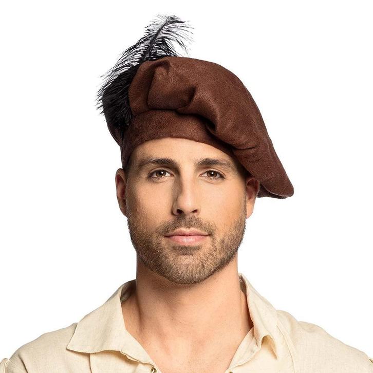 Baret Middeleeuwen, Hobby en Vrije tijd, Feestartikelen, Nieuw, Verzenden