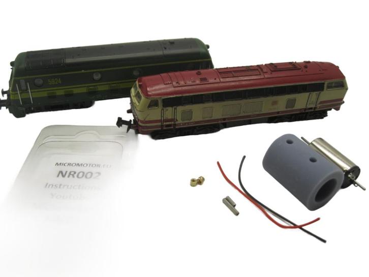 micromotor nr002 N ombouwset voor Roco BR 215 DB, SNCB Reeks, Hobby & Loisirs créatifs, Trains miniatures | Échelle N, Envoi
