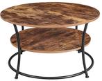 Salontafel rond - diameter 80 cm - tafel voor woonkamer -, Verzenden