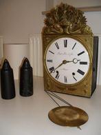 Horloge comtoise -  Antique Laiton - 1800-1850 - Echappement, Antiek en Kunst