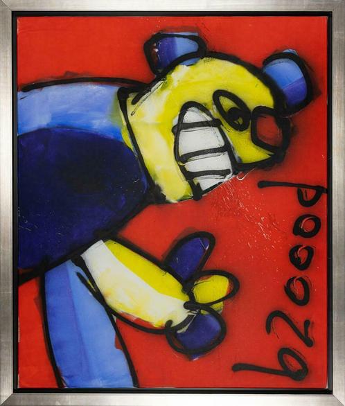 Herman Brood | Origineel Schilderij: Muis, Antiek en Kunst, Kunst | Schilderijen | Klassiek, Verzenden