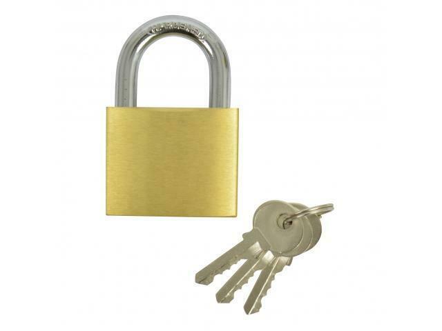 Hangslot + 3 sleutels 50mm, Bricolage & Construction, Serrurerie de bâtiment & Dispositif de fermeture, Enlèvement ou Envoi
