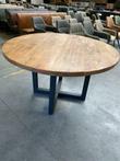 Dolci eettafel mangohout, rond, Maxfurn (nieuw, A-keuze)
