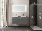 Badmeubelset England 120 cm grijs, Ophalen of Verzenden
