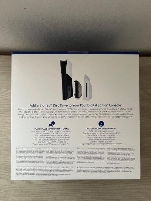 Sony - PlayStation 5 (PS5) - Disc Drive for the Ps5 Slim or, Games en Spelcomputers, Spelcomputers | Overige Accessoires