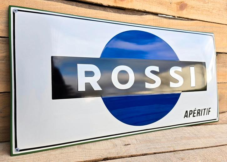 Emaille reclamebord Rossi Aperitif, Verzamelen, Merken en Reclamevoorwerpen, Verzenden