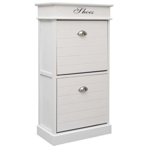Schoenkast Smal Wit | 35% Korting | Top Koopje!, Huis en Inrichting, Kasten | Schoenenkasten, Nieuw, Verzenden
