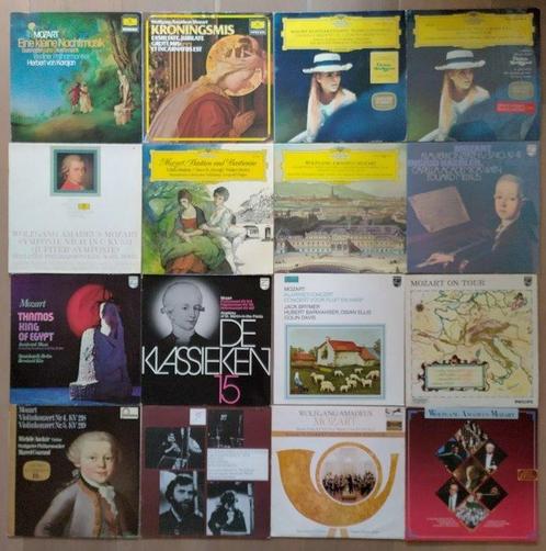 LPs by composer Wolfgang Amadeus Mozart - Différents titres, Cd's en Dvd's, Vinyl Singles